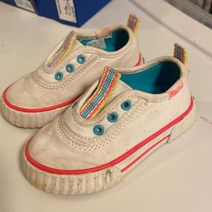 White keds toddler shoes